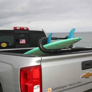 NEW PRODUCT SHIPPING SOON - Gatekeeper Tailgate 3 Locking Surfboard Rack